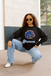 BOISE STATE BRONCOS HONOR ROLL ESSENTIAL RELAXED FIT LONG SLEEVE TEE