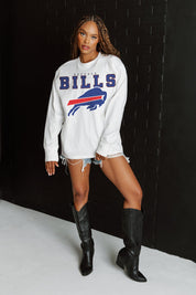 BUFFALO BILLS BIG GOALS OVERSIZED MIDWEIGHT LONG SLEEVE TEE