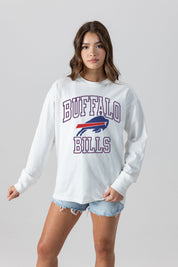 BUFFALO BILLS MIND GAMES OVERSIZED MIDWEIGHT LONG SLEEVE TEE