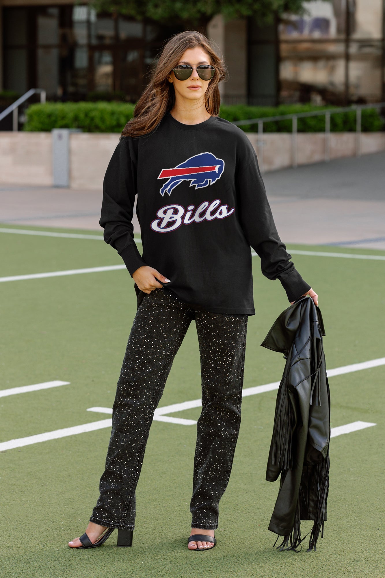 BUFFALO BILLS HONOR ROLL ESSENTIAL RELAXED FIT LONG SLEEVE TEE