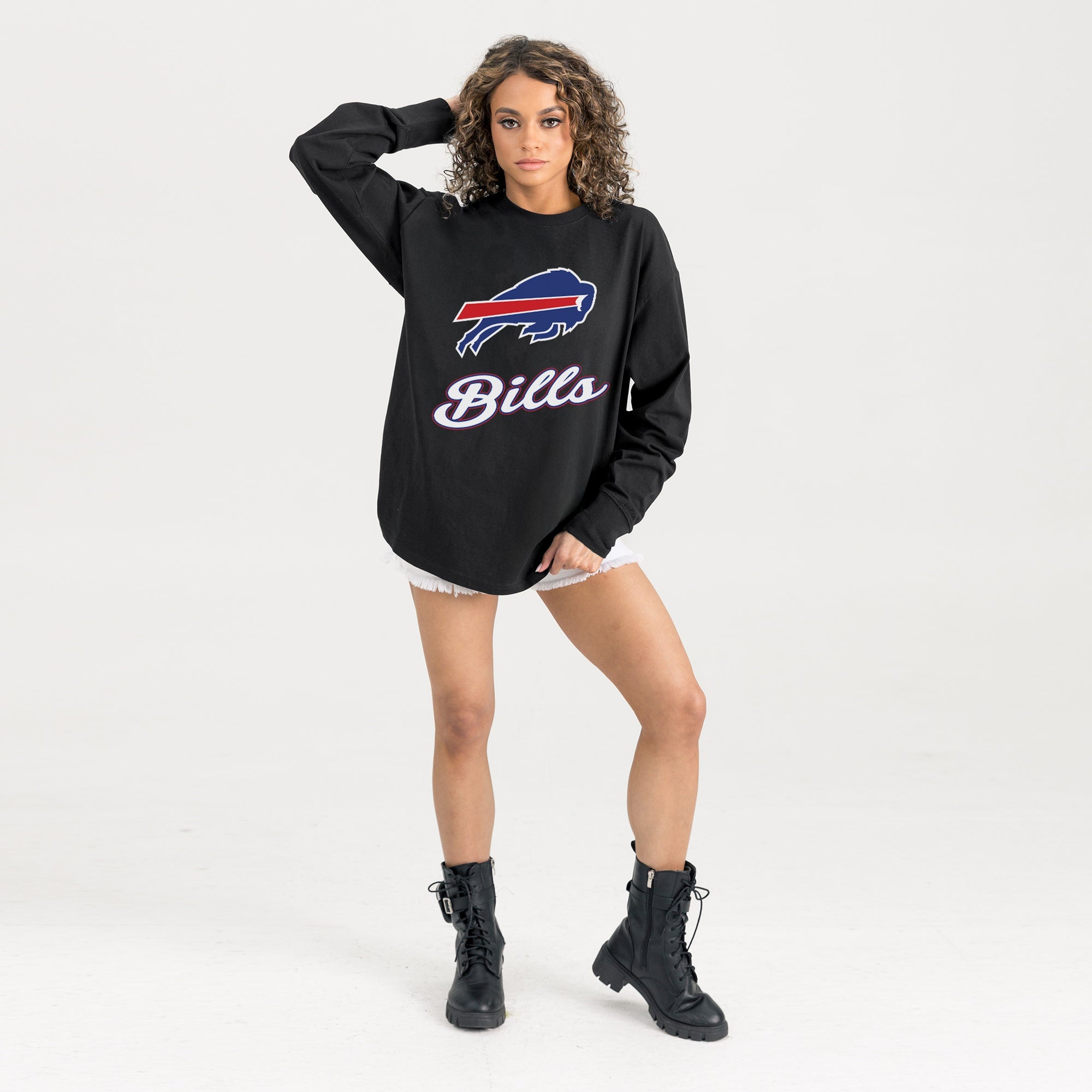 BUFFALO BILLS HONOR ROLL ESSENTIAL RELAXED FIT LONG SLEEVE TEE