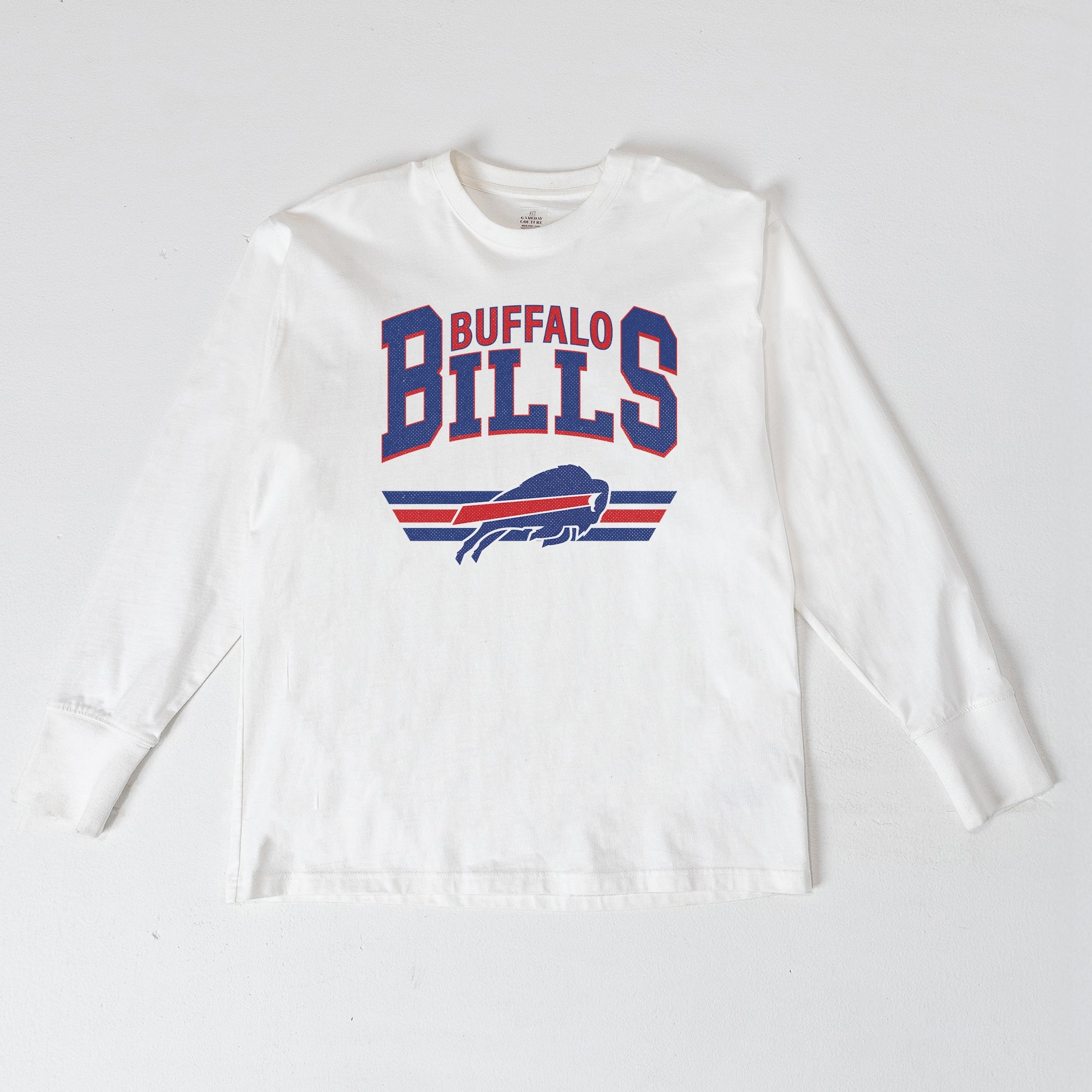 BUFFALO BILLS SWIFT STRIKE ESSENTIAL RELAXED FIT LONG SLEEVE TEE