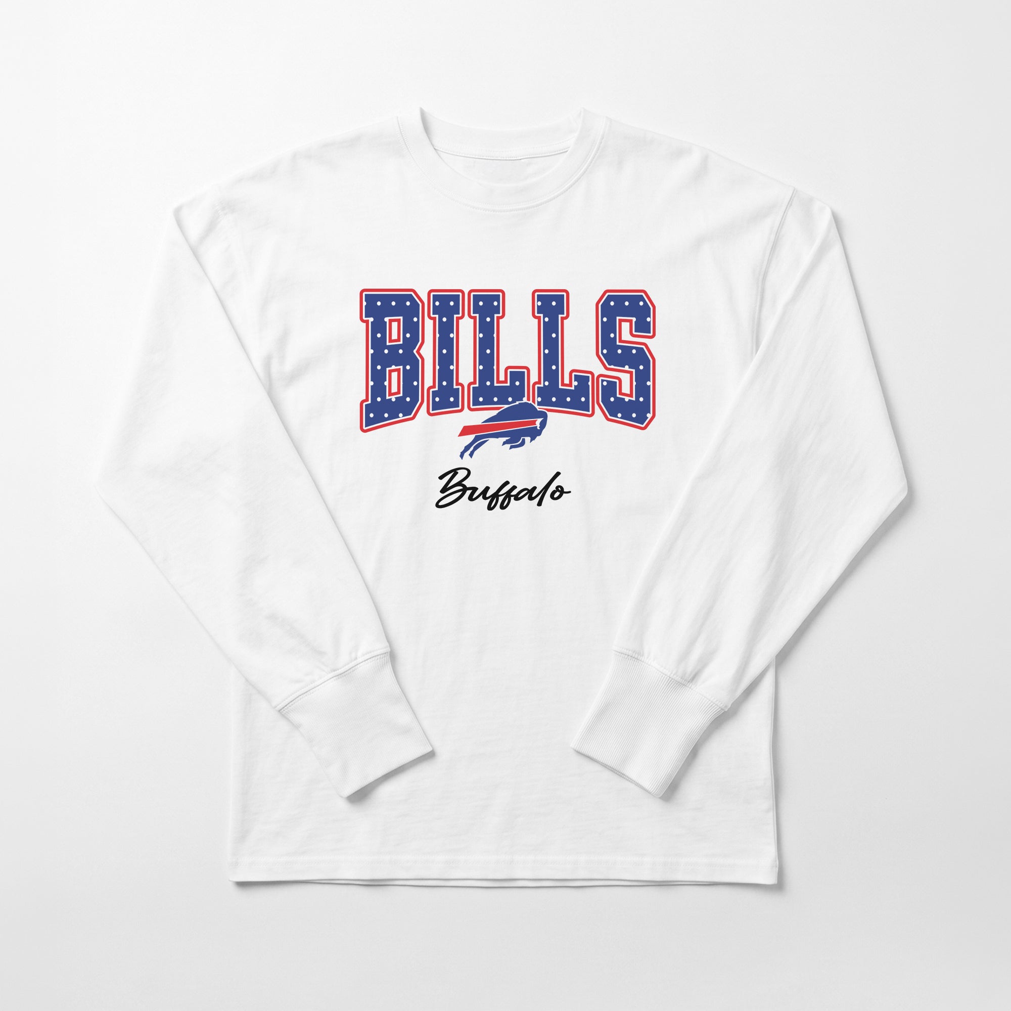 BUFFALO BILLS SWEET SPOT OVERSIZED LONG SLEEVE TEE