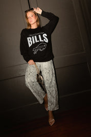 BUFFALO BILLS BOLD AMBITION OVERSIZED LONG SLEEVE TEE