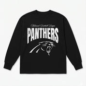 CAROLINA PANTHERS BOLD AMBITION OVERSIZED LONG SLEEVE TEE