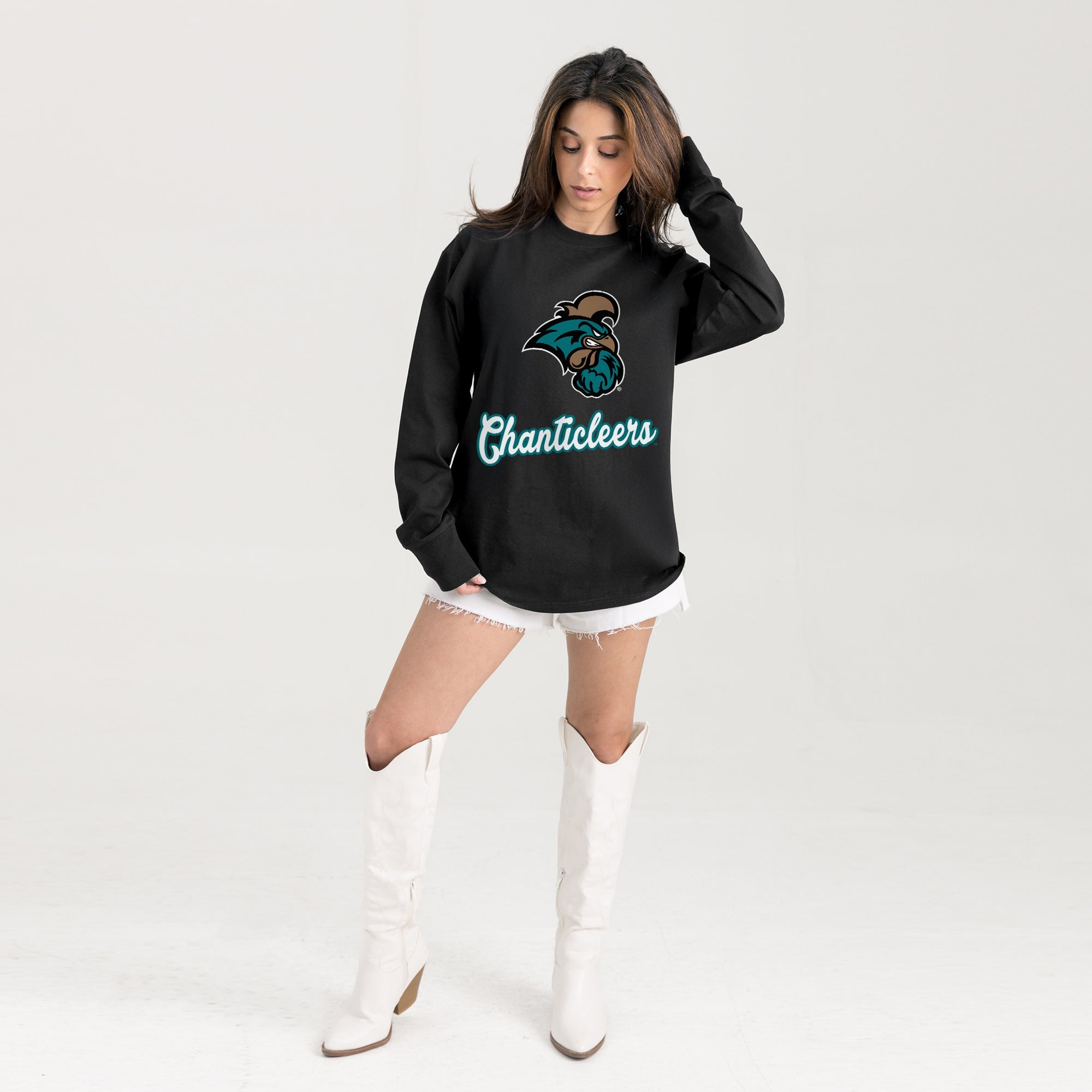 COASTAL CAROLINA CHANTICLEERS HONOR ROLL ESSENTIAL RELAXED FIT LONG SLEEVE TEE