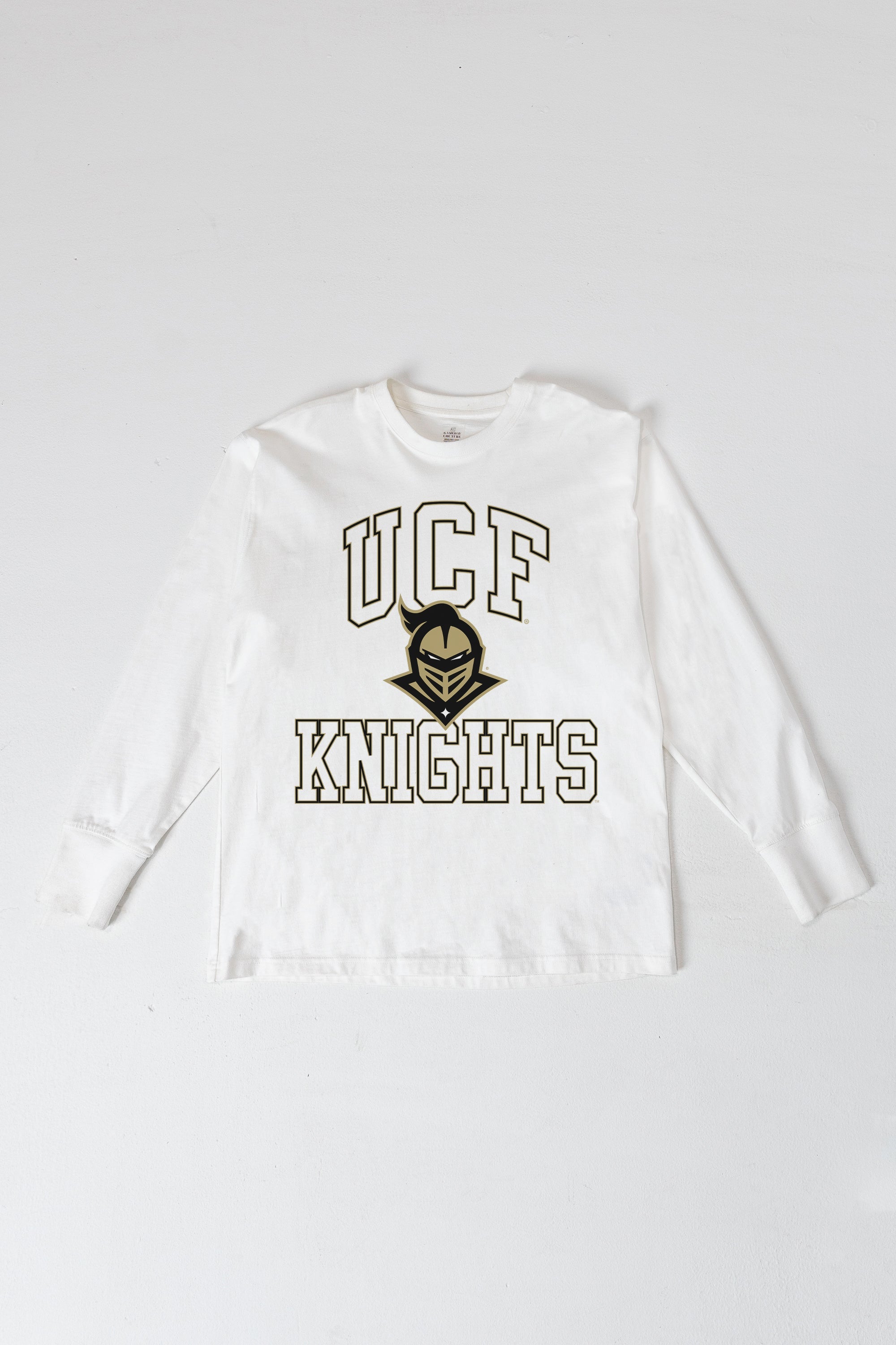 CENTRAL FLORIDA KNIGHTS MIND GAMES OVERSIZED MIDWEIGHT LONG SLEEVE TEE