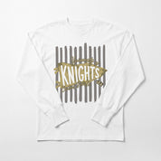 CENTRAL FLORIDA KNIGHTS RALLY STRIPE ESSENTIAL RELAXED FIT LONG SLEEVE TEE