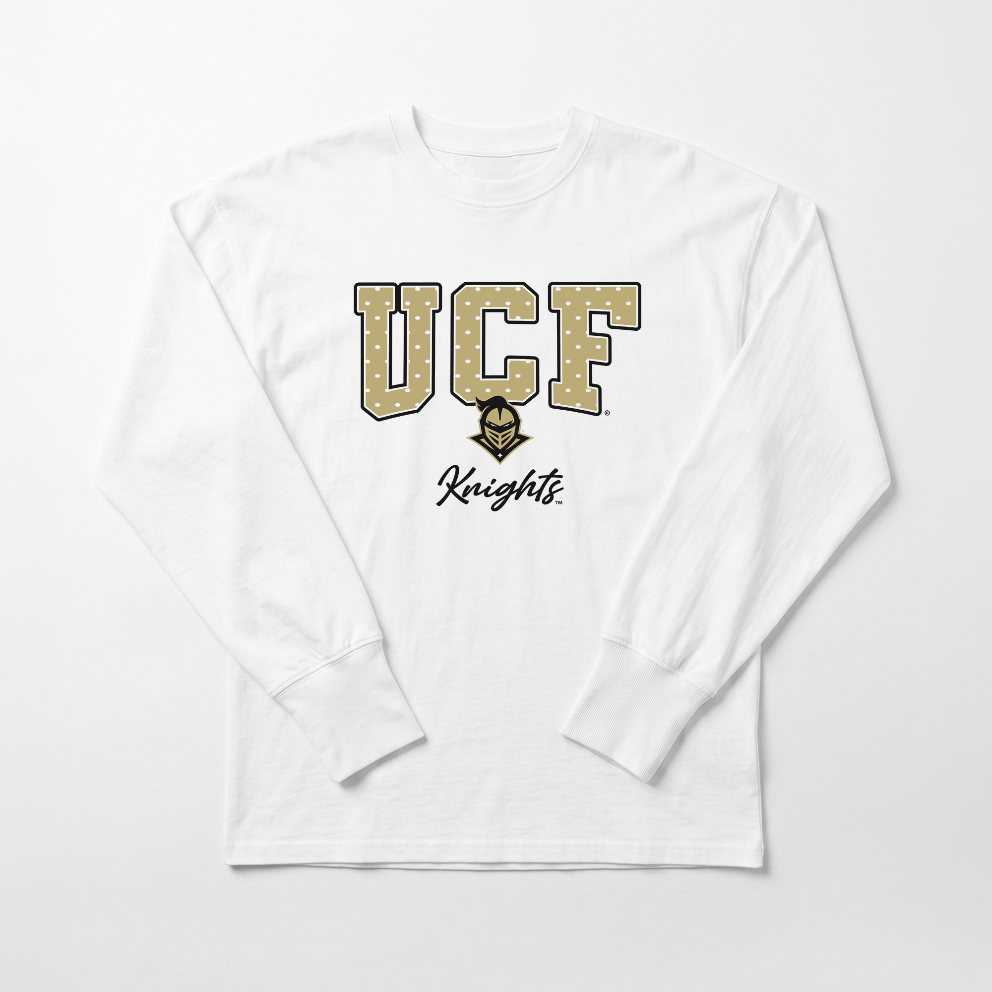 CENTRAL FLORIDA KNIGHTS SWEET SPOT ESSENTIAL RELAXED FIT LONG SLEEVE TEE