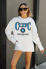 CHARLOTTE FC SHINING SPIRIT OVERSIZED MIDWEIGHT LONG SLEEVE TEE