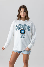CHARLOTTE FC MIND GAMES OVERSIZED MIDWEIGHT LONG SLEEVE TEE