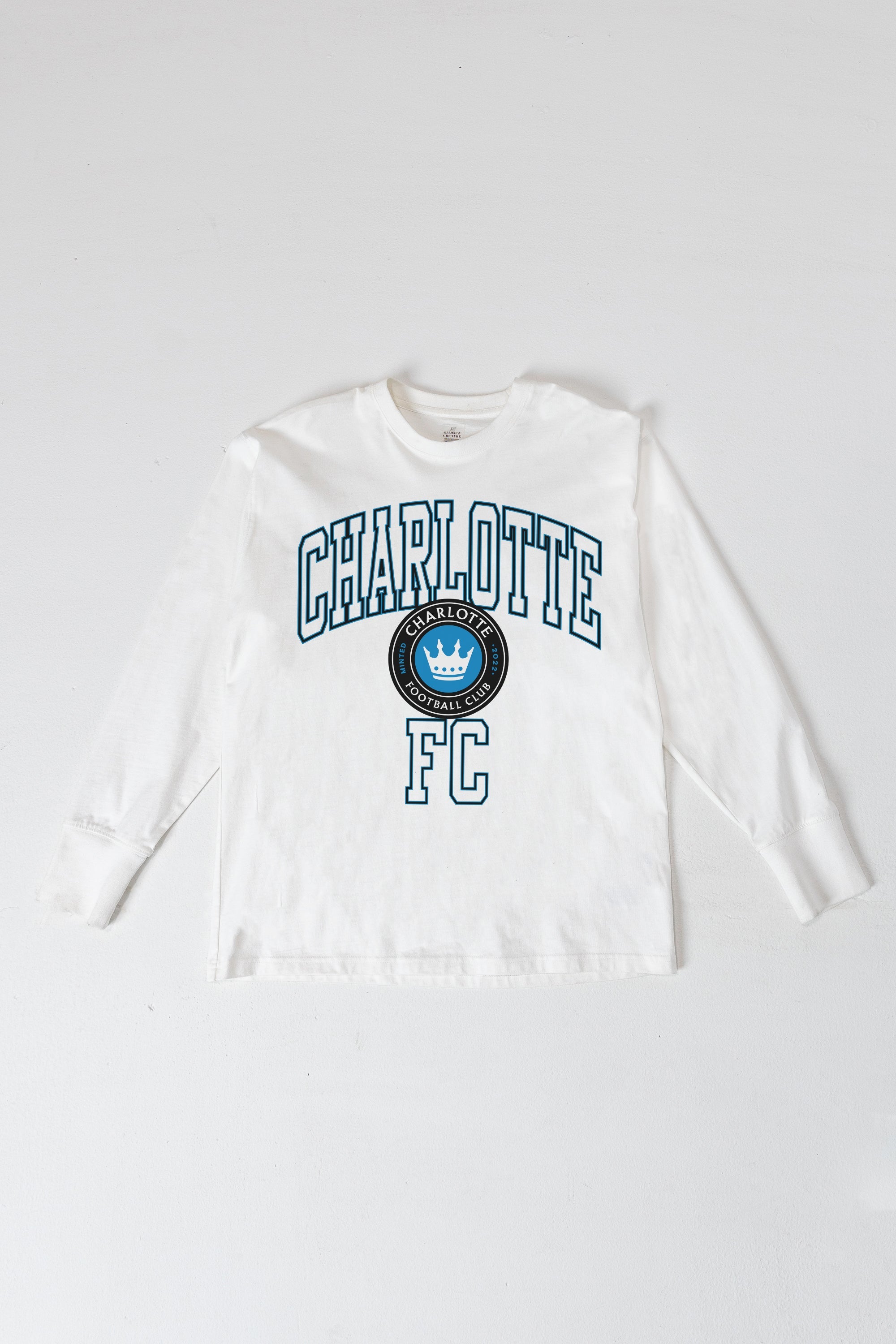 CHARLOTTE FC MIND GAMES OVERSIZED MIDWEIGHT LONG SLEEVE TEE