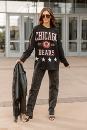 CHICAGO BEARS EVERYDAY STAR ESSENTIAL RELAXED FIT LONG SLEEVE TEE