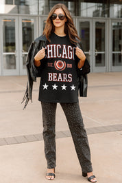 CHICAGO BEARS EVERYDAY STAR ESSENTIAL RELAXED FIT LONG SLEEVE TEE