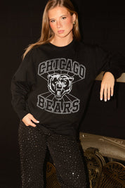 CHICAGO BEARS SPOTLIGHT OVERSIZED LONG SLEEVE TEE