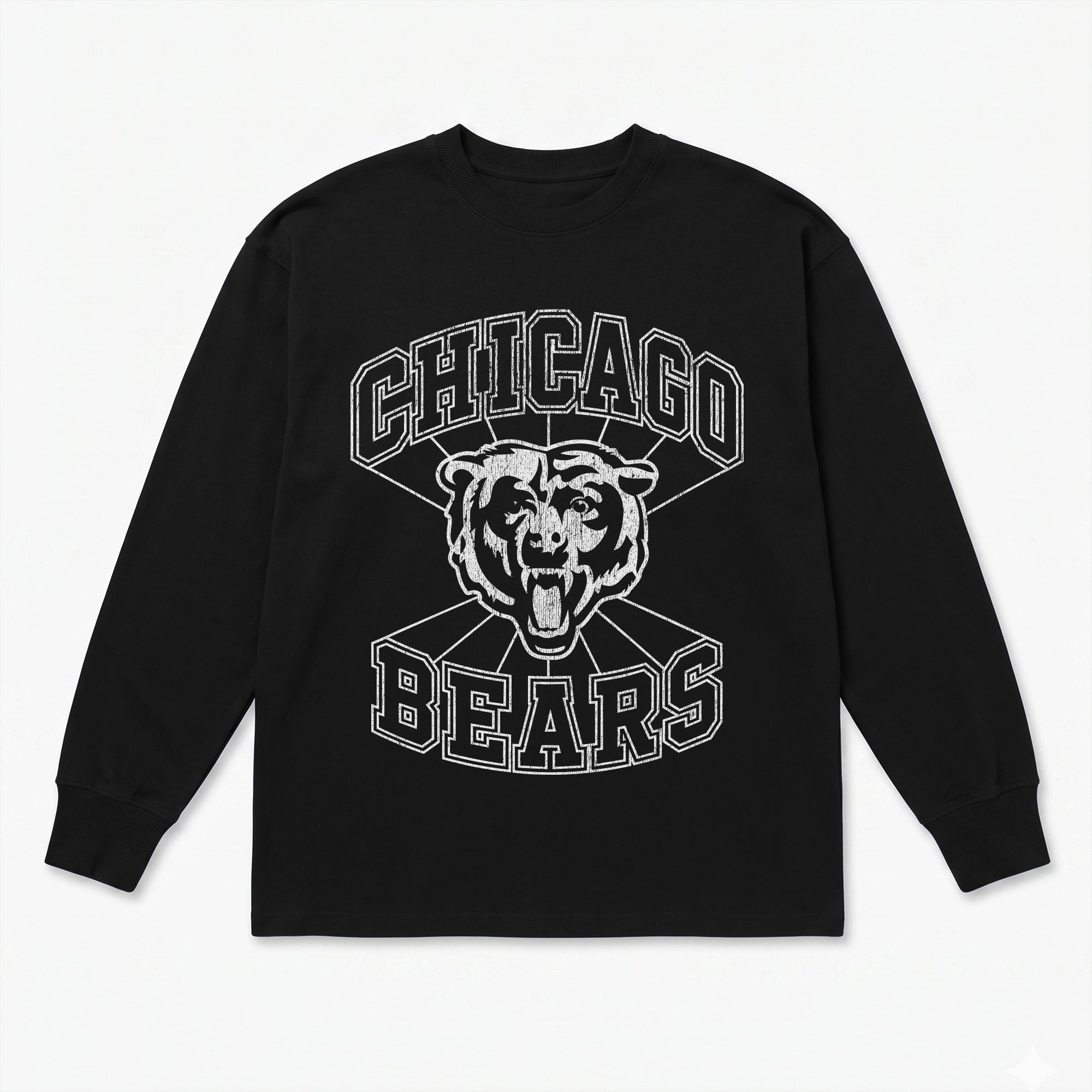 CHICAGO BEARS SPOTLIGHT OVERSIZED LONG SLEEVE TEE