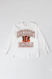CINCINNATI BENGALS MIND GAMES OVERSIZED MIDWEIGHT LONG SLEEVE TEE