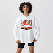CINCINNATI BENGALS SWIFT STRIKE ESSENTIAL RELAXED FIT LONG SLEEVE TEE