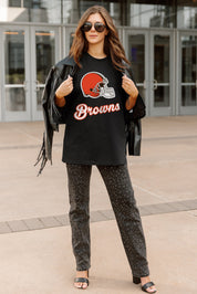 CLEVELAND BROWNS HONOR ROLL ESSENTIAL RELAXED FIT LONG SLEEVE TEE
