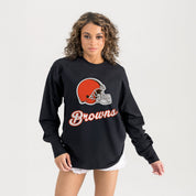CLEVELAND BROWNS HONOR ROLL ESSENTIAL RELAXED FIT LONG SLEEVE TEE