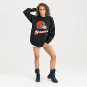CLEVELAND BROWNS HONOR ROLL ESSENTIAL RELAXED FIT LONG SLEEVE TEE
