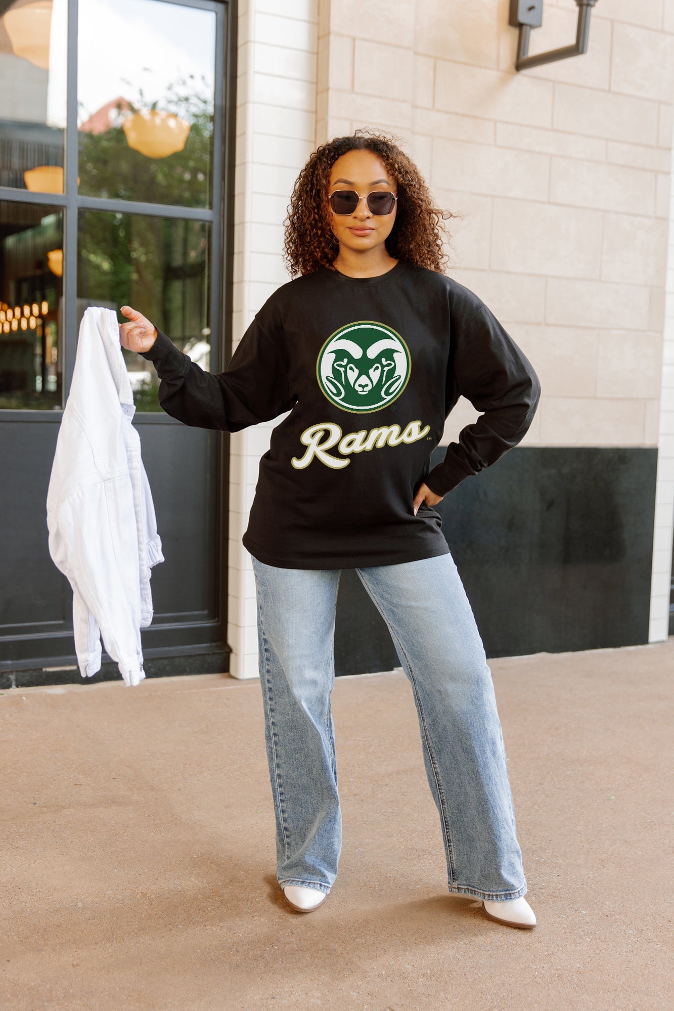 COLORADO STATE RAMS HONOR ROLL ESSENTIAL RELAXED FIT LONG SLEEVE TEE