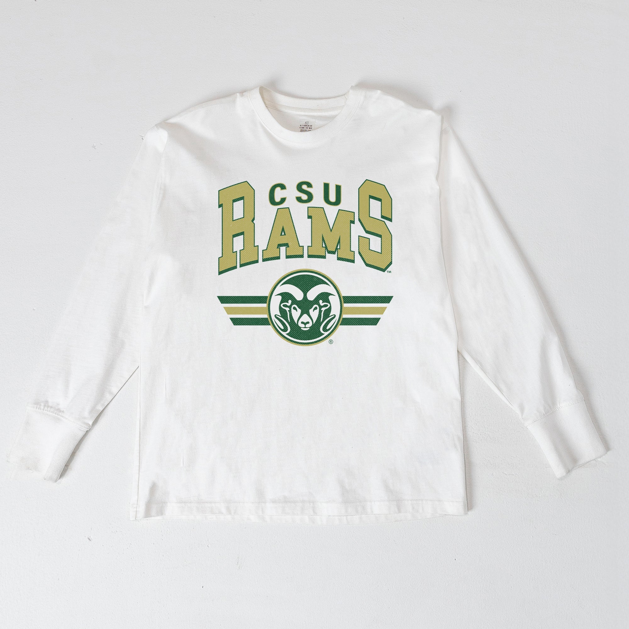 COLORADO STATE RAMS SWIFT STRIKE ESSENTIAL RELAXED FIT LONG SLEEVE TEE