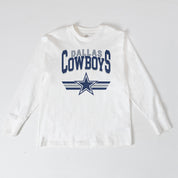 DALLAS COWBOYS SWIFT STRIKE ESSENTIAL RELAXED FIT LONG SLEEVE TEE