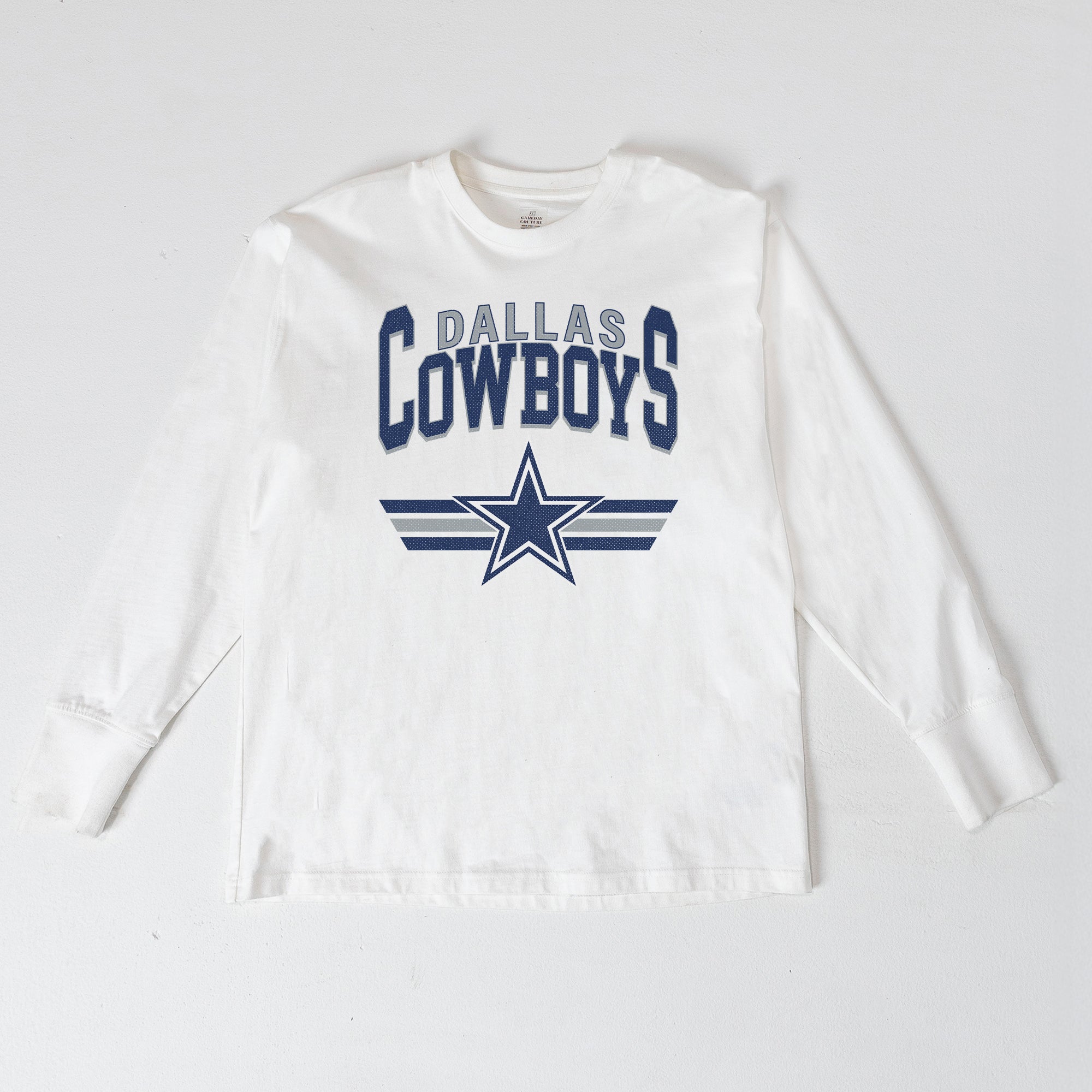 DALLAS COWBOYS SWIFT STRIKE ESSENTIAL RELAXED FIT LONG SLEEVE TEE