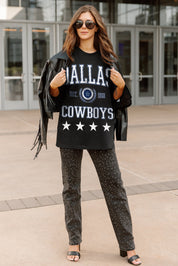 DALLAS COWBOYS EVERYDAY STAR ESSENTIAL RELAXED FIT LONG SLEEVE TEE