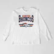 DENVER BRONCOS SWIFT STRIKE ESSENTIAL RELAXED FIT LONG SLEEVE TEE