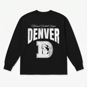DENVER BRONCOS BOLD AMBITION OVERSIZED LONG SLEEVE TEE