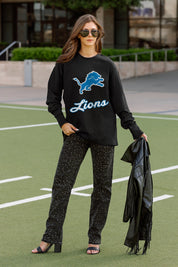 DETROIT LIONS HONOR ROLL ESSENTIAL RELAXED FIT LONG SLEEVE TEE