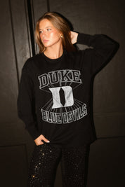 DUKE BLUE DEVILS SPOTLIGHT ESSENTIAL RELAXED FIT LONG SLEEVE TEE