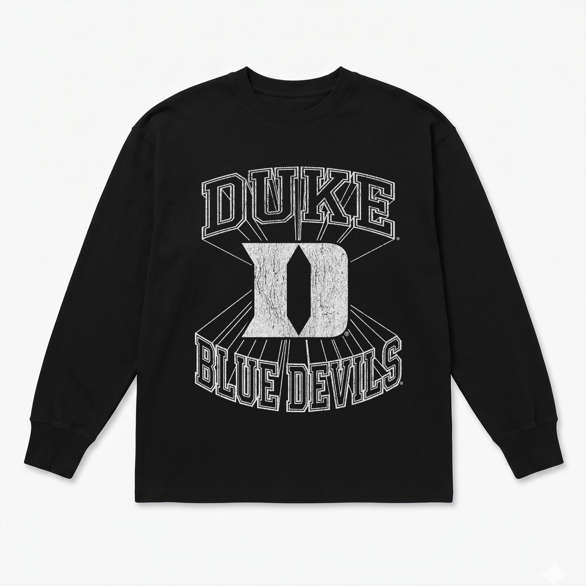 DUKE BLUE DEVILS SPOTLIGHT ESSENTIAL RELAXED FIT LONG SLEEVE TEE