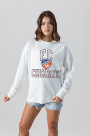 FC CINCINNATI MIND GAMES OVERSIZED MIDWEIGHT LONG SLEEVE TEE