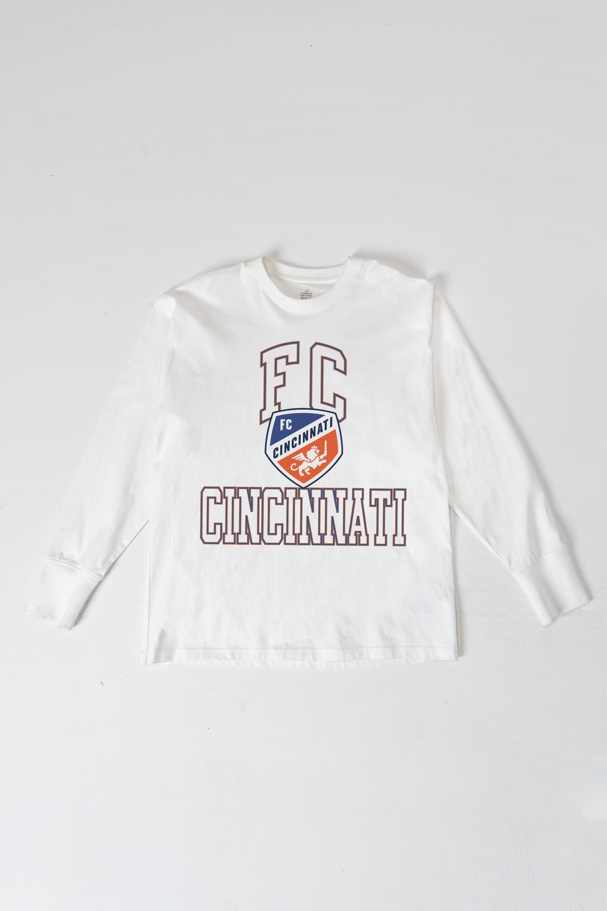 FC CINCINNATI MIND GAMES OVERSIZED MIDWEIGHT LONG SLEEVE TEE