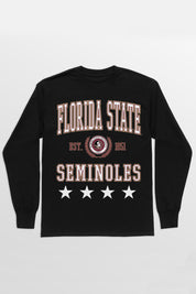 FLORIDA STATE SEMINOLES EVERYDAY STAR ESSENTIAL RELAXED FIT LONG SLEEVE TEE