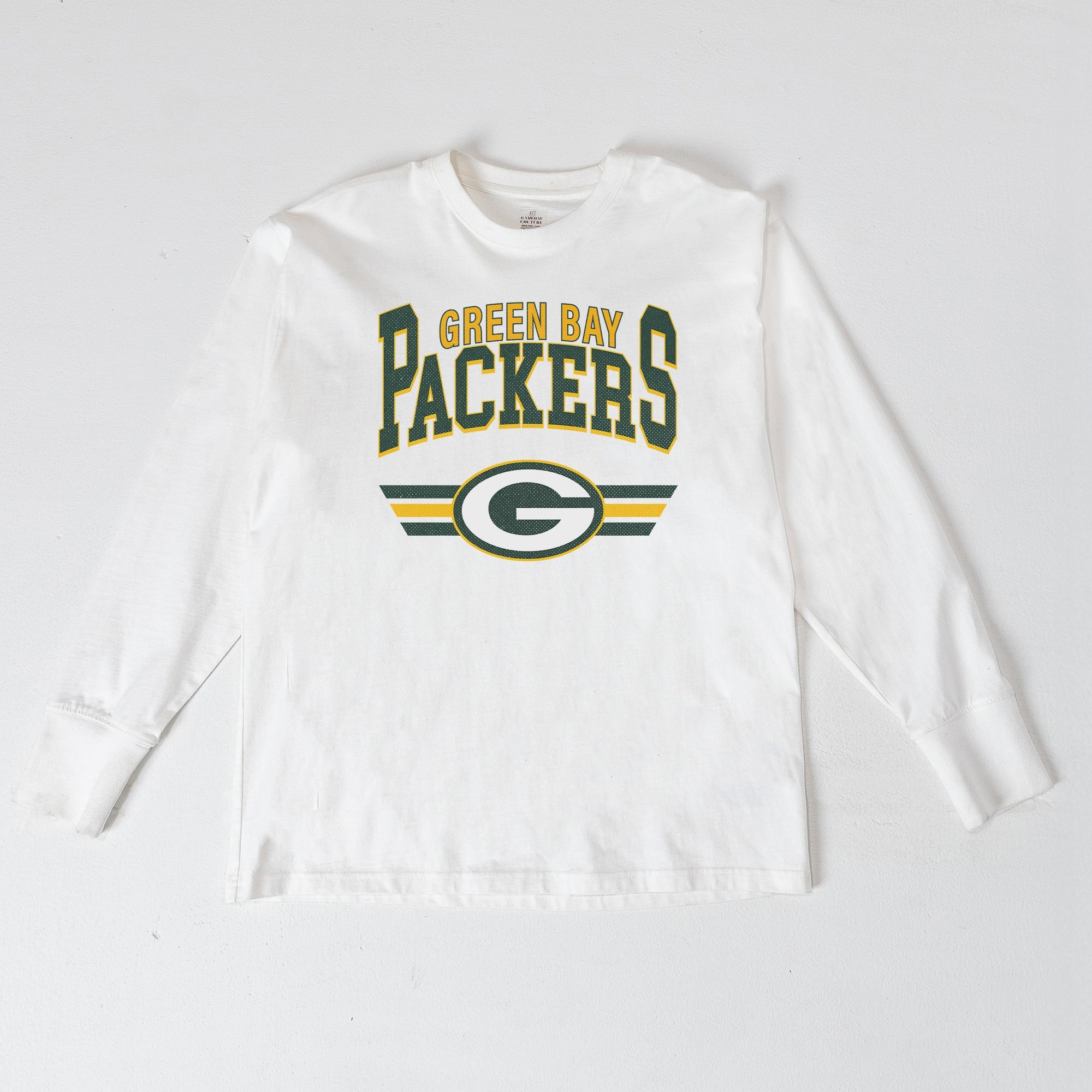 GREEN BAY PACKERS SWIFT STRIKE ESSENTIAL RELAXED FIT LONG SLEEVE TEE