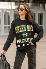 GREEN BAY PACKERS EVERYDAY STAR ESSENTIAL RELAXED FIT LONG SLEEVE TEE