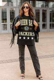 GREEN BAY PACKERS EVERYDAY STAR ESSENTIAL RELAXED FIT LONG SLEEVE TEE