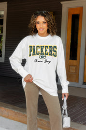GREEN BAY PACKERS SWEET SPOT OVERSIZED LONG SLEEVE TEE