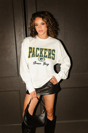 GREEN BAY PACKERS SWEET SPOT OVERSIZED LONG SLEEVE TEE