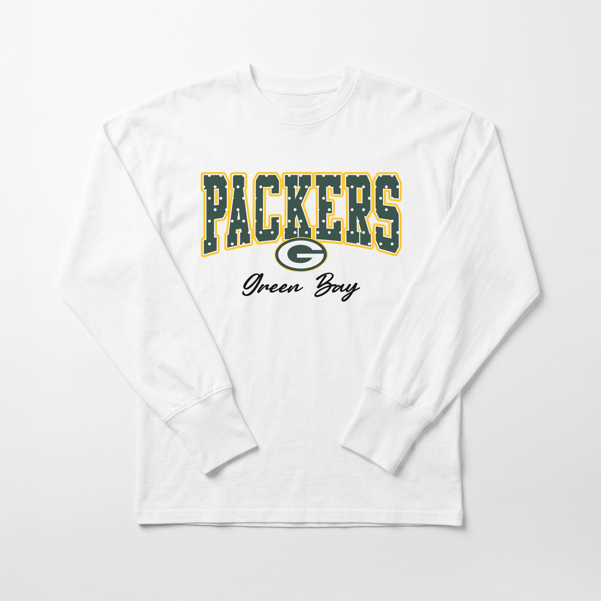 GREEN BAY PACKERS SWEET SPOT OVERSIZED LONG SLEEVE TEE