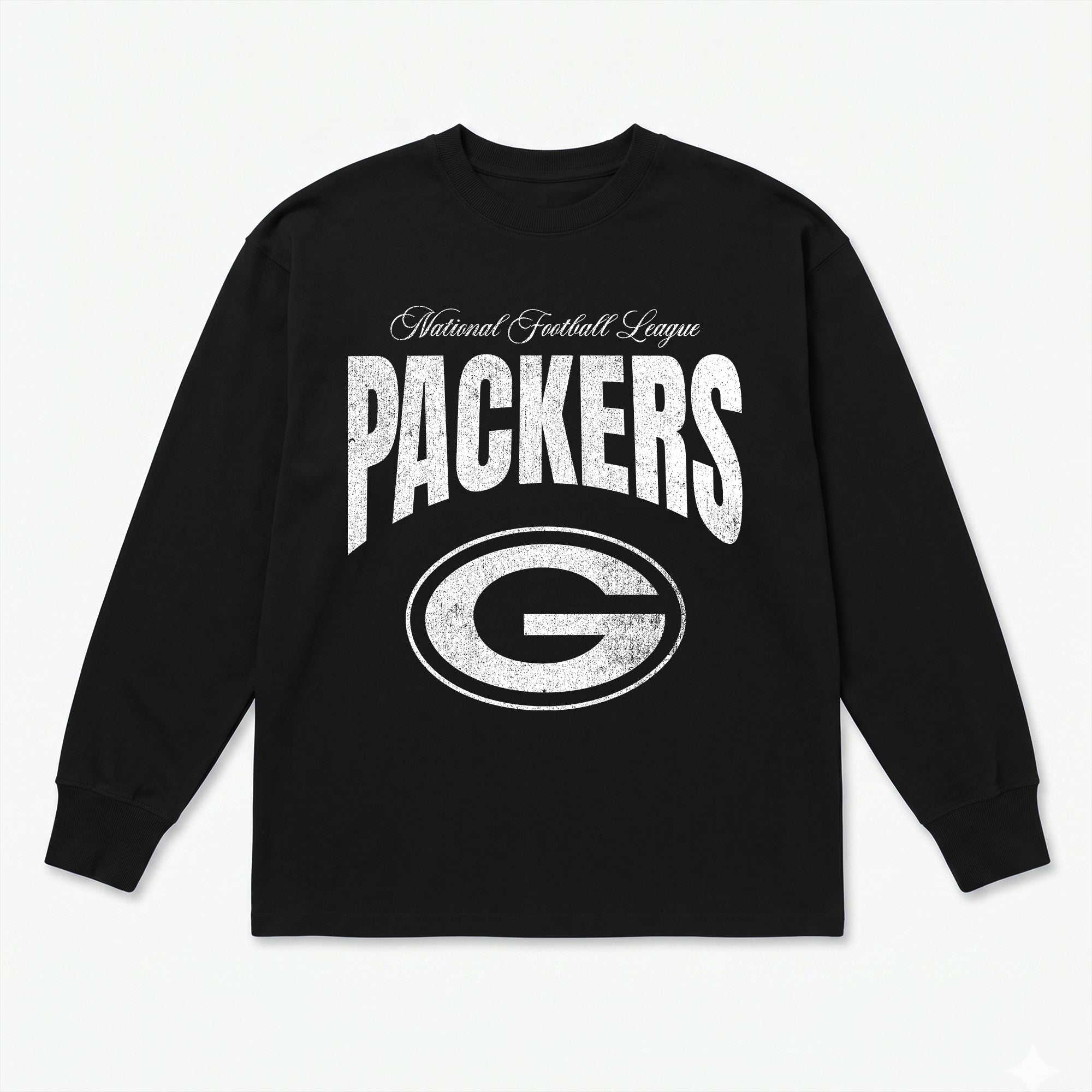 GREEN BAY PACKERS BOLD AMBITION OVERSIZED LONG SLEEVE TEE
