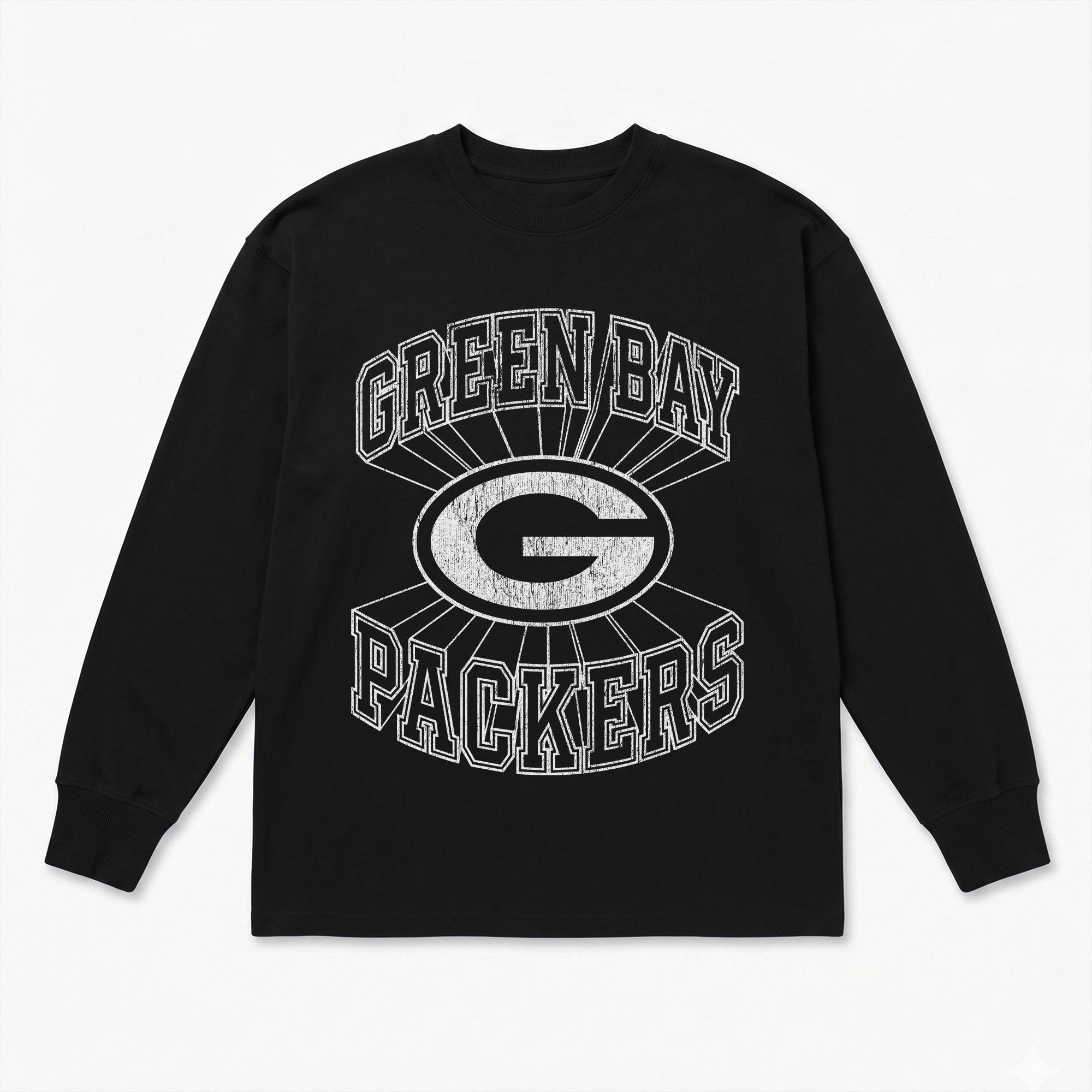 GREEN BAY PACKERS SPOTLIGHT OVERSIZED LONG SLEEVE TEE