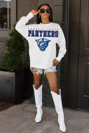 GEORGIA STATE PANTHERS BIG GOALS OVERSIZED LONG SLEEVE TEE WITH RIBBED NECKLINE AND CUFFS
