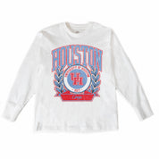 HOUSTON COUGARS BLUE FORMATION ESSENTIAL RELAXED FIT LONG SLEEVE TEE