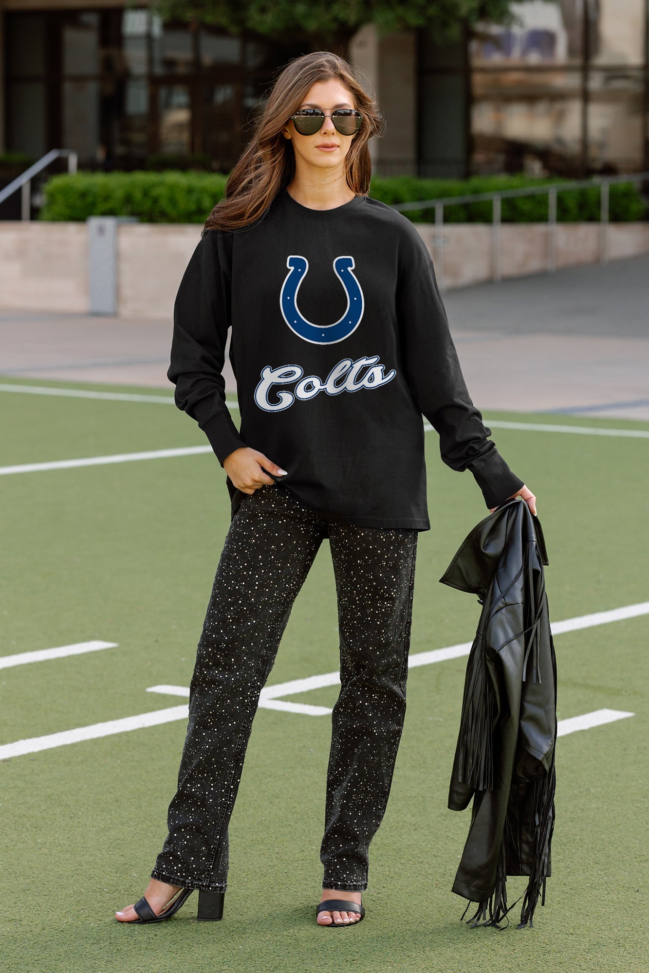 INDIANAPOLIS COLTS HONOR ROLL ESSENTIAL RELAXED FIT LONG SLEEVE TEE