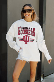 INDIANA HOOSIERS SWIFT STRIKE ESSENTIAL RELAXED FIT LONG SLEEVE TEE